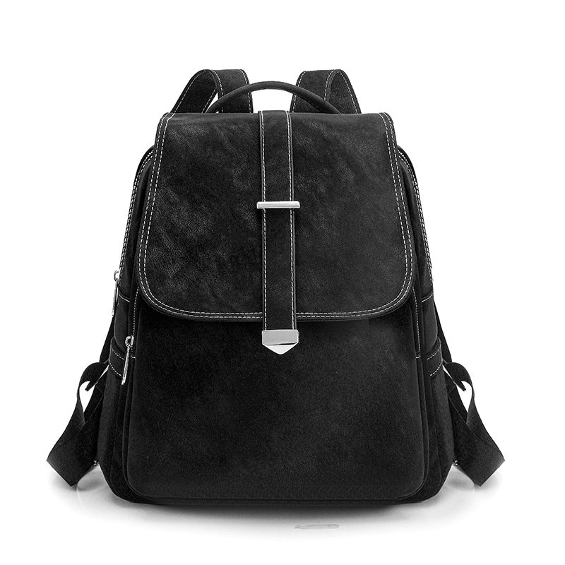 Stylischer Faux-Leder-Rucksack Brehn