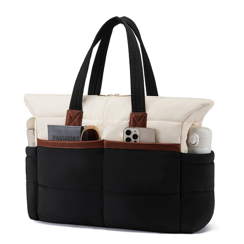 Stilvolle und Funktionale Handtasche mit Mehreren Fächern Brehn