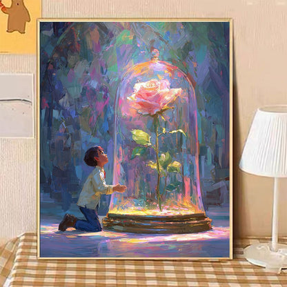Verzaubertes Garten Fantasy Kunst Druck Brehn
