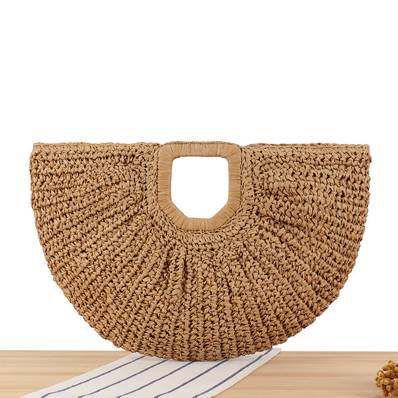 Große Handtasche mit Gefaltetem Design Brehn