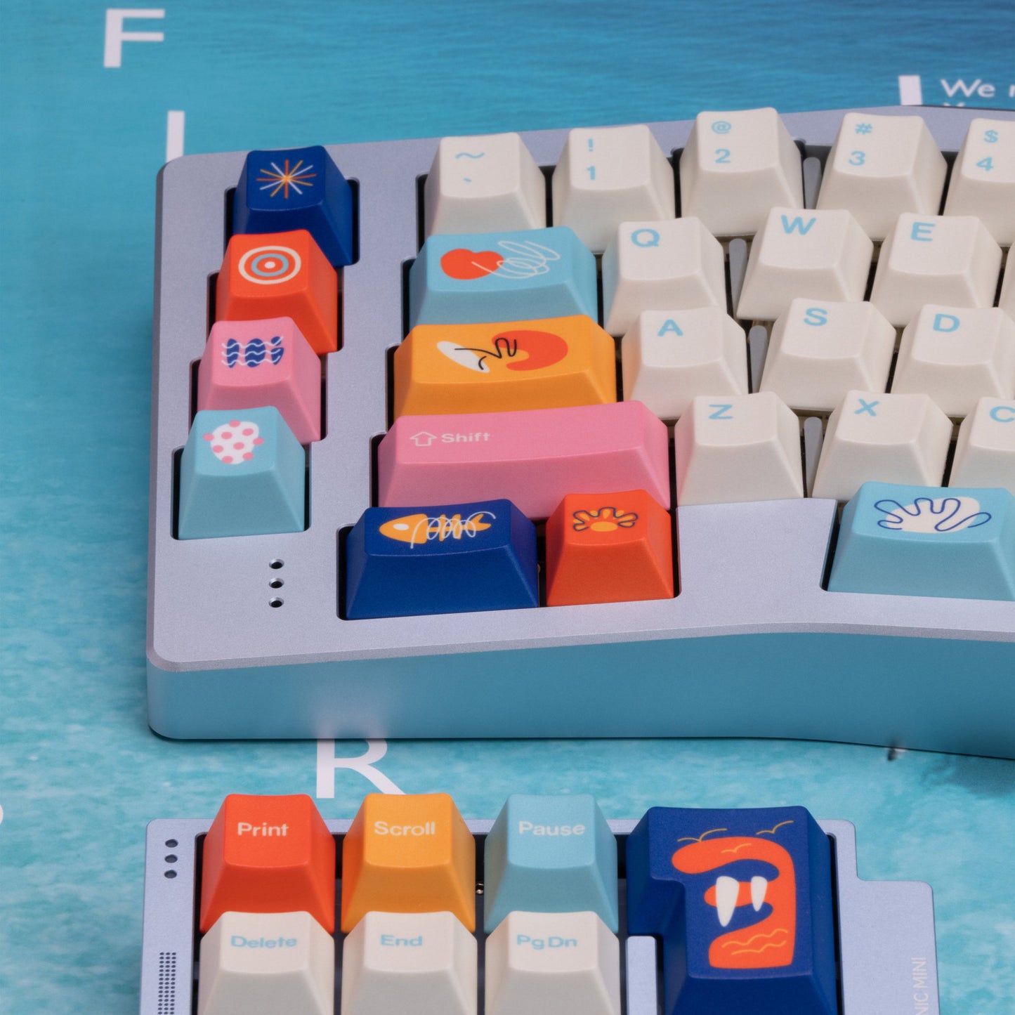Anpassbare mechanische Tastatur Brehn