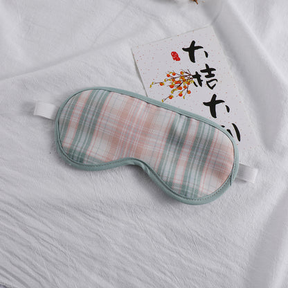 Unisex nan weich gepolsterte Schlafmaske mit verstellbarem Elastikband Brehn