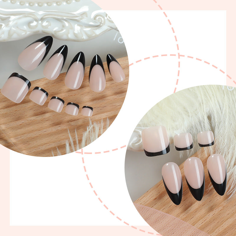 Stylisches Press-On Nagelkunst-Set mit elegantem Design Brehn