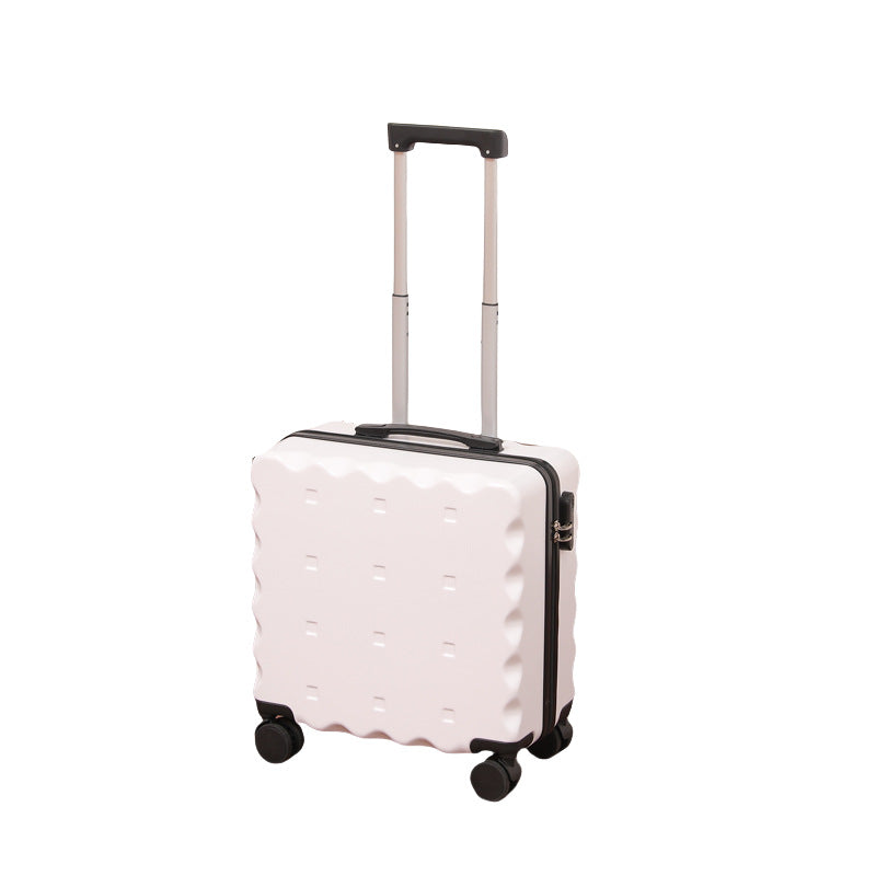 Unisex Kompakt Hartschalen Rollkoffer mit Becherhalter Brehn