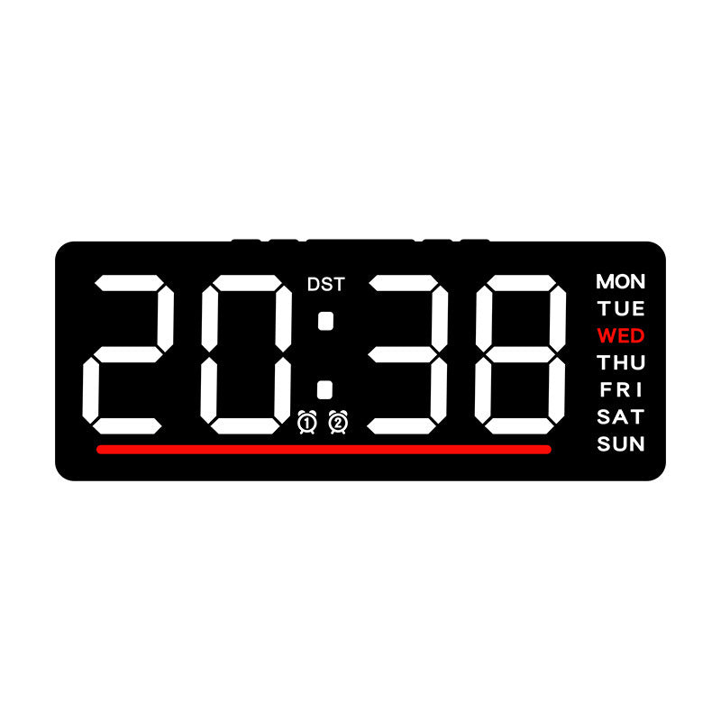 Digitaler Wecker mit Großem Led-Display und Mehreren Alarmfunktionen Brehn