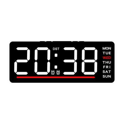 Digitaler Wecker mit Großem Led-Display und Mehreren Alarmfunktionen Brehn