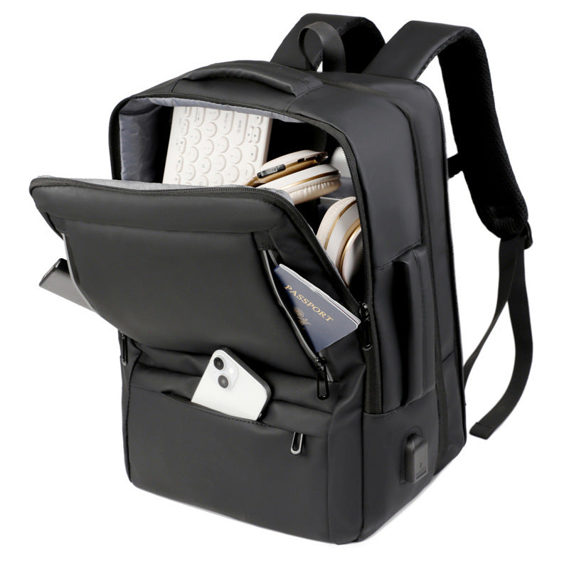 Ergonomischer Laptop-Rucksack mit Vielseitigen Fächern Brehn
