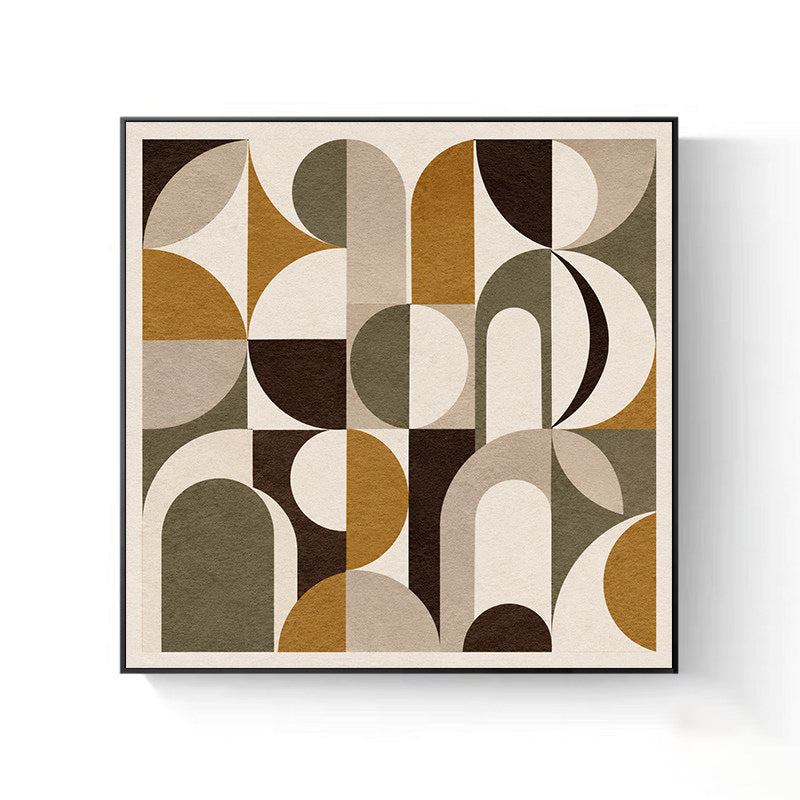 Moderne Geometrische Kunst Leinwand