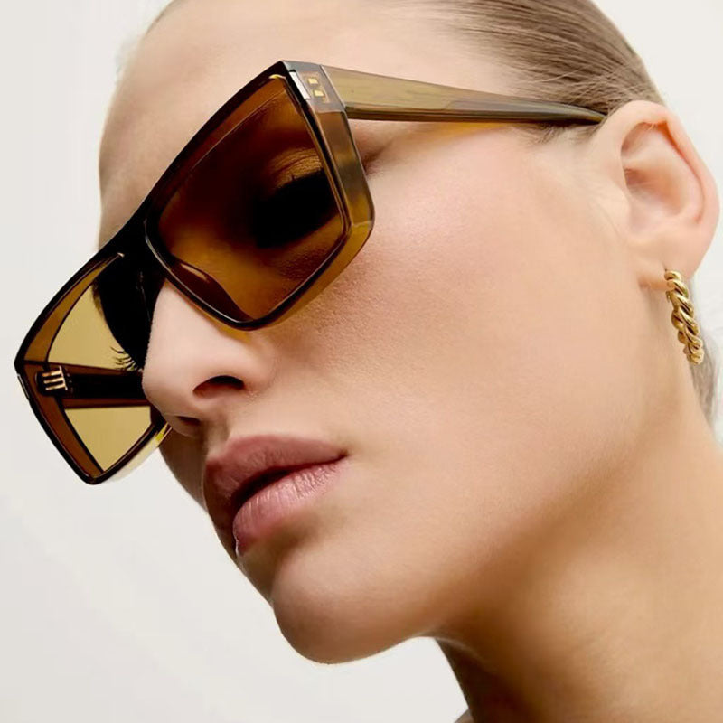Damen quadratische Sonnenbrille Brehn