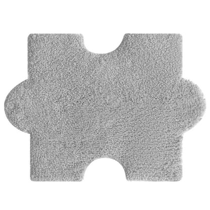Weicher Plüsch-Badeteppich in Puzzleform