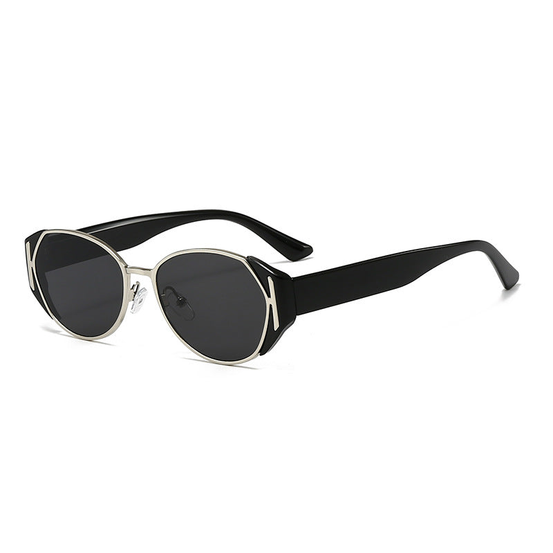 Damen modische Sonnenbrille mit markantem Rahmen Brehn