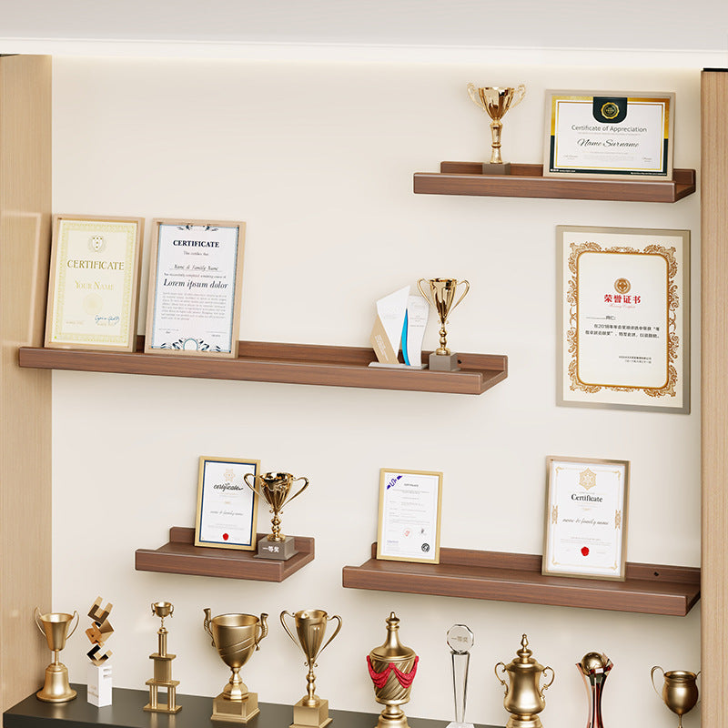 Wandmontierte Schwimmende Display-Regal Lackiertes Hochglanz-MDF