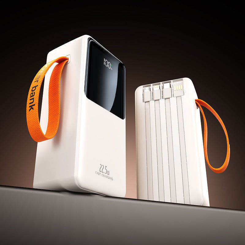 leistungsstarke tragbare Powerbank mit integriertem Display Brehn