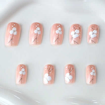 Florale Acrylnagelkunst-Verstärkungen Brehn 1789915083
