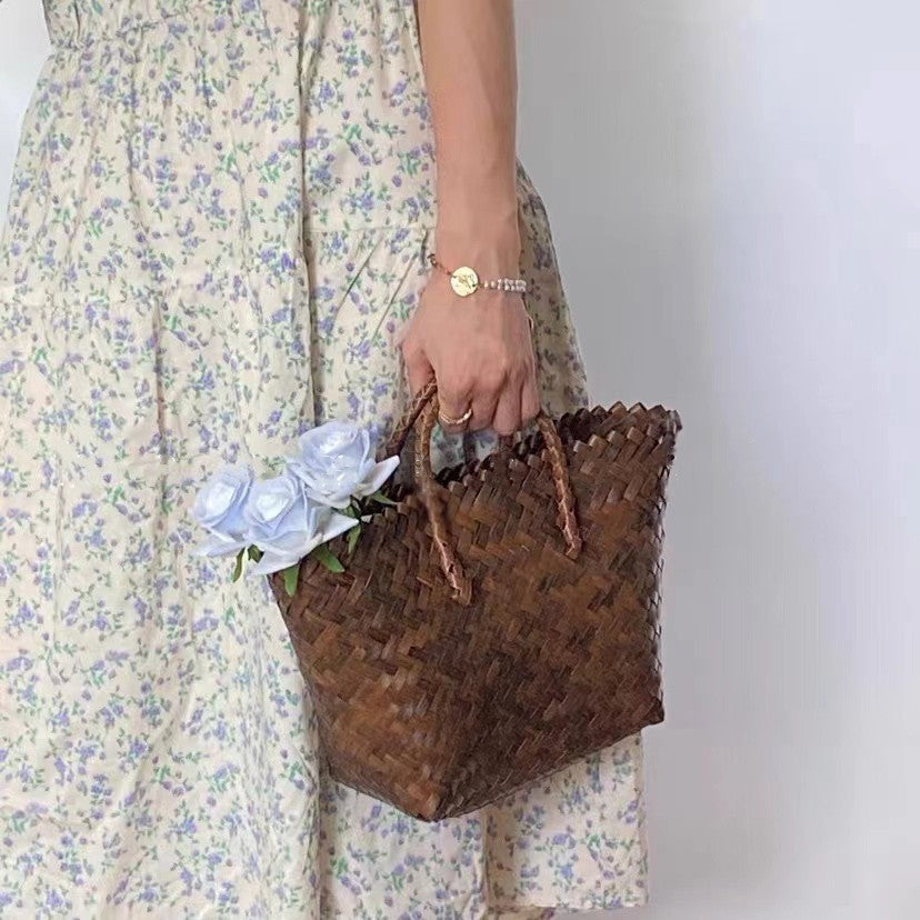 Elegante und Handgefertigte Korbtasche Brehn