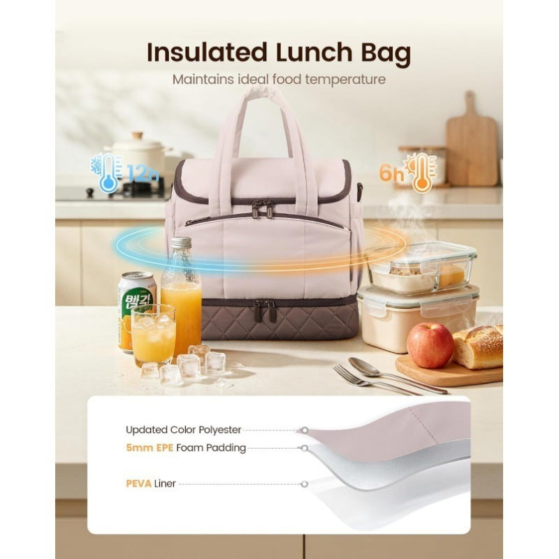 Chic Mehrfach-Fach Isolier Tasche Brehn