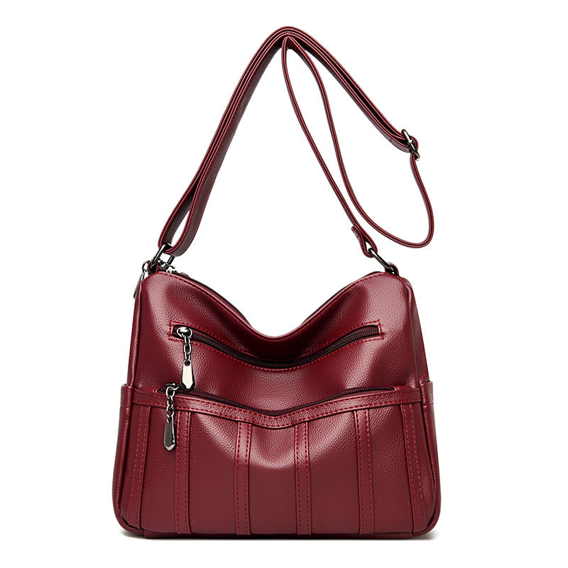 Elegante Texturierte Schultertasche Brehn