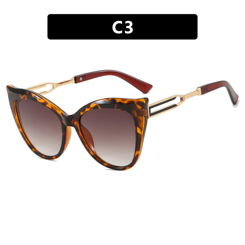 Damen cat-eye Brille mit elegantem Metallrahmen Brehn