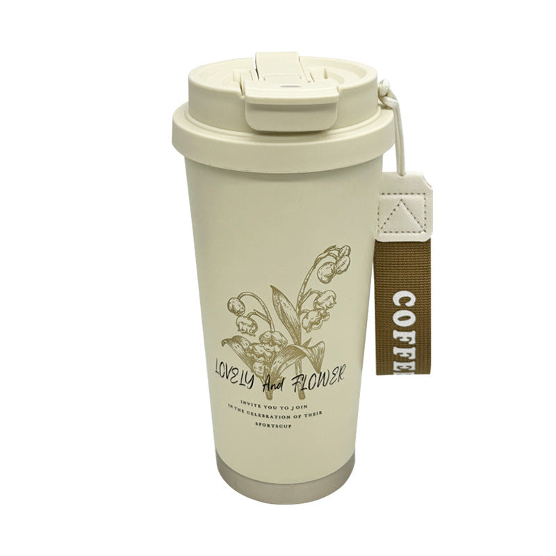 Damen Thermobecher mit bequemem Tragegriff Brehn