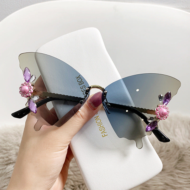 Damen kreative Schmetterling-Sonnenbrille Brehn