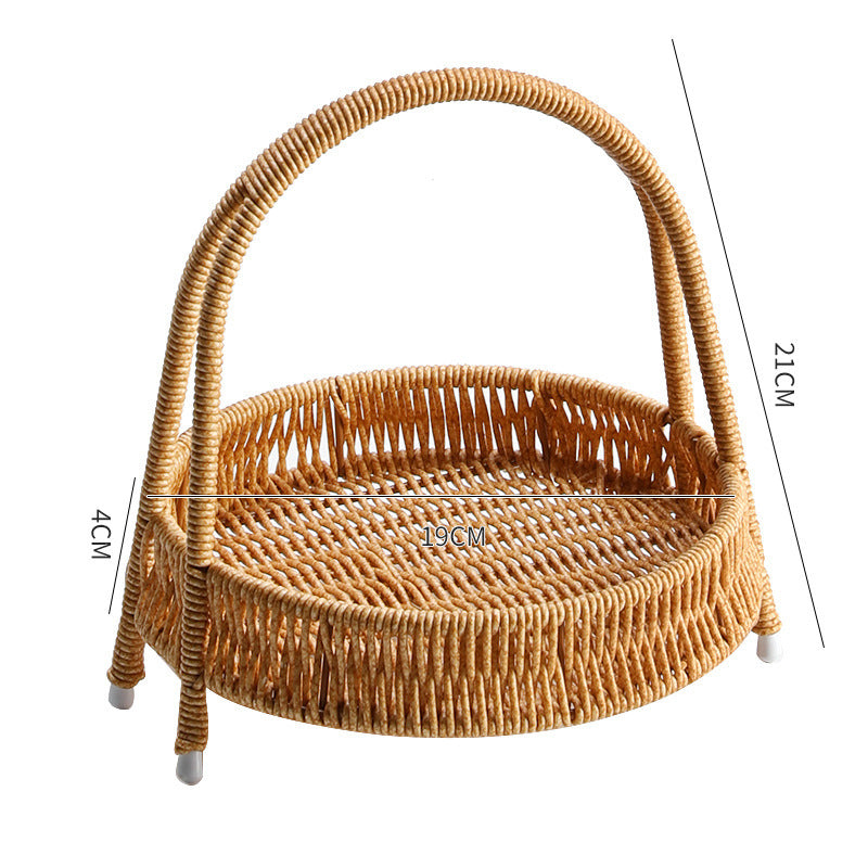 Handgefertigter Rattan Aufbewahrungskorb Brehn