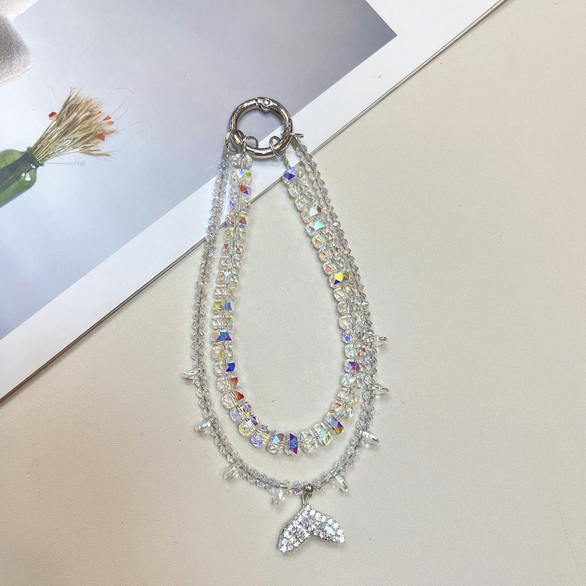Eleganter Statement Charms Schlüsselanhänger Brehn