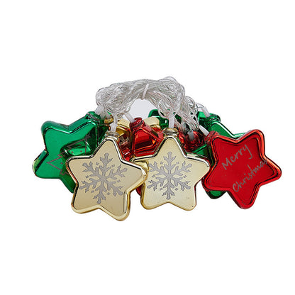 Festliche Lichterkette mit Weihnachtskugeln Brehn