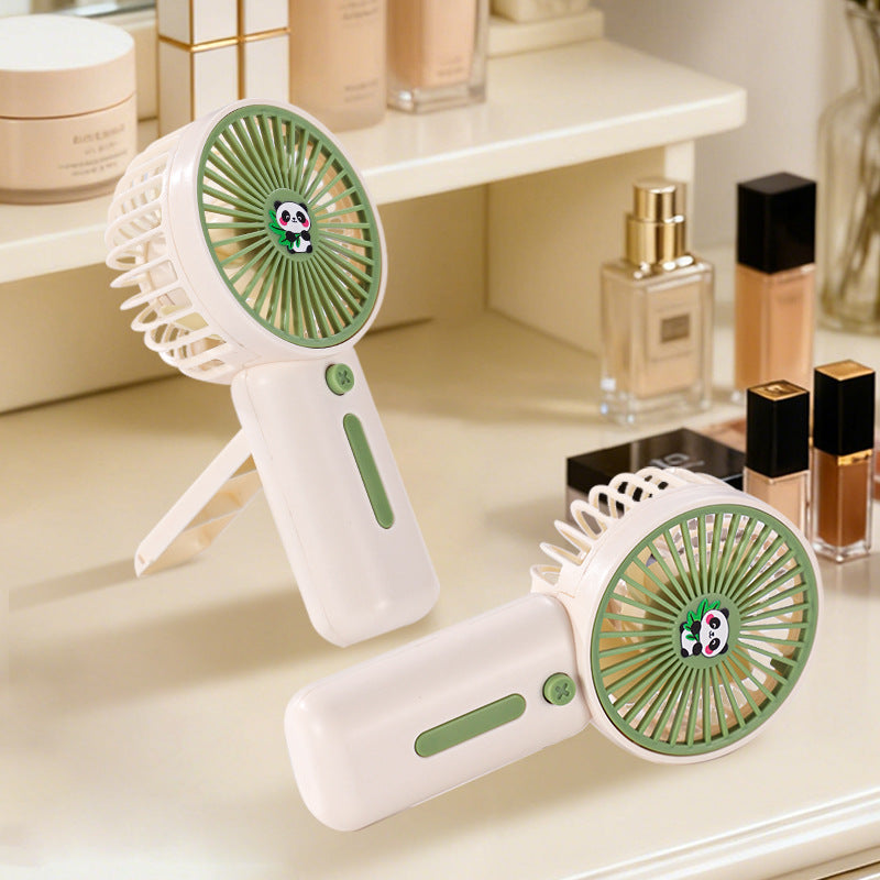 Damen Tragbarer Mini Handventilator im kreativen Pandadesign Brehn
