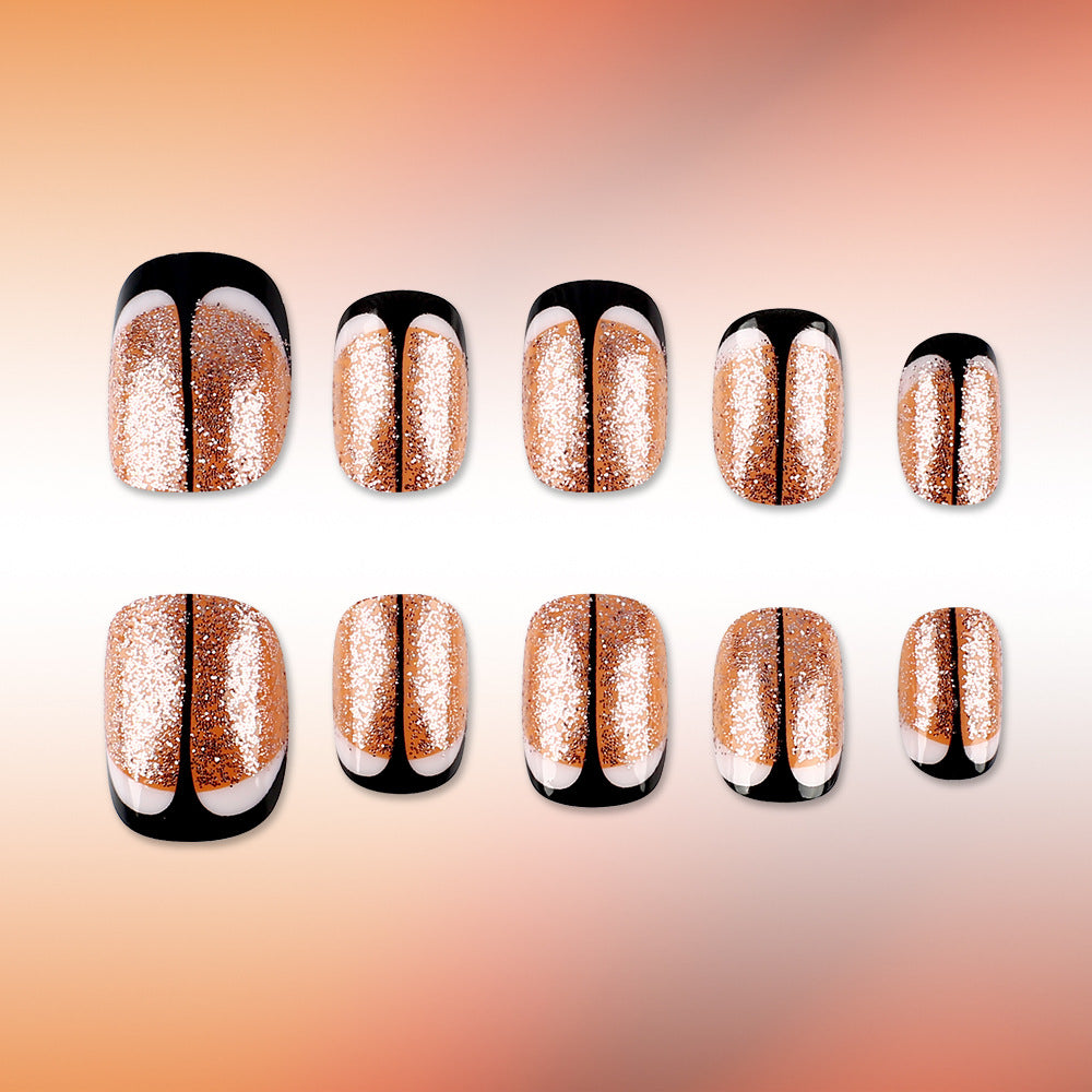 Glamorous Press-On Nail Art Set Brehn
