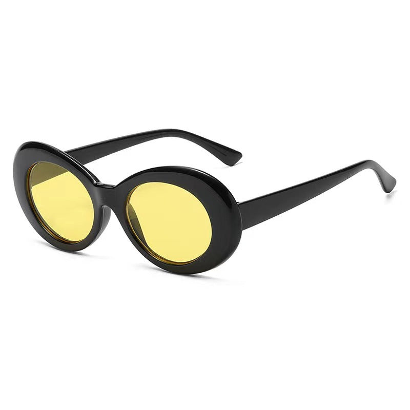 Retro-inspirierte stilvolle übergroße Sonnenbrille Brehn