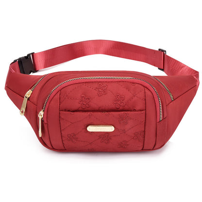 WoChic Bestickte Bauchtasche