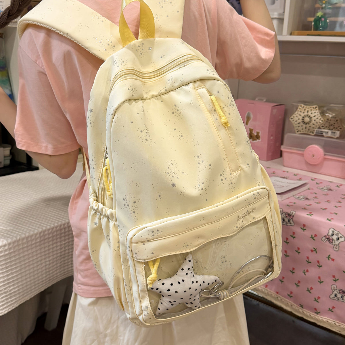 Stylischer Gemusterter Rucksack Brehn 1791205003