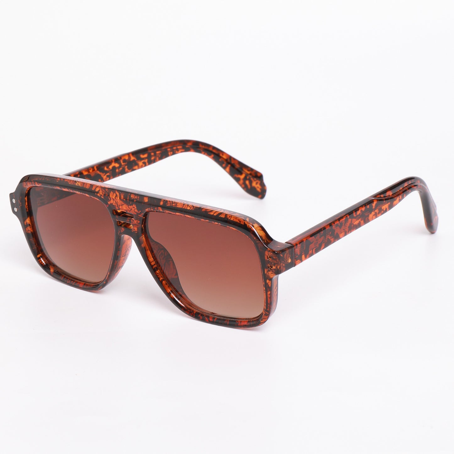 Damen Sonnenbrille im modernen Retro-Stil mit einzigartigem Muster Brehn
