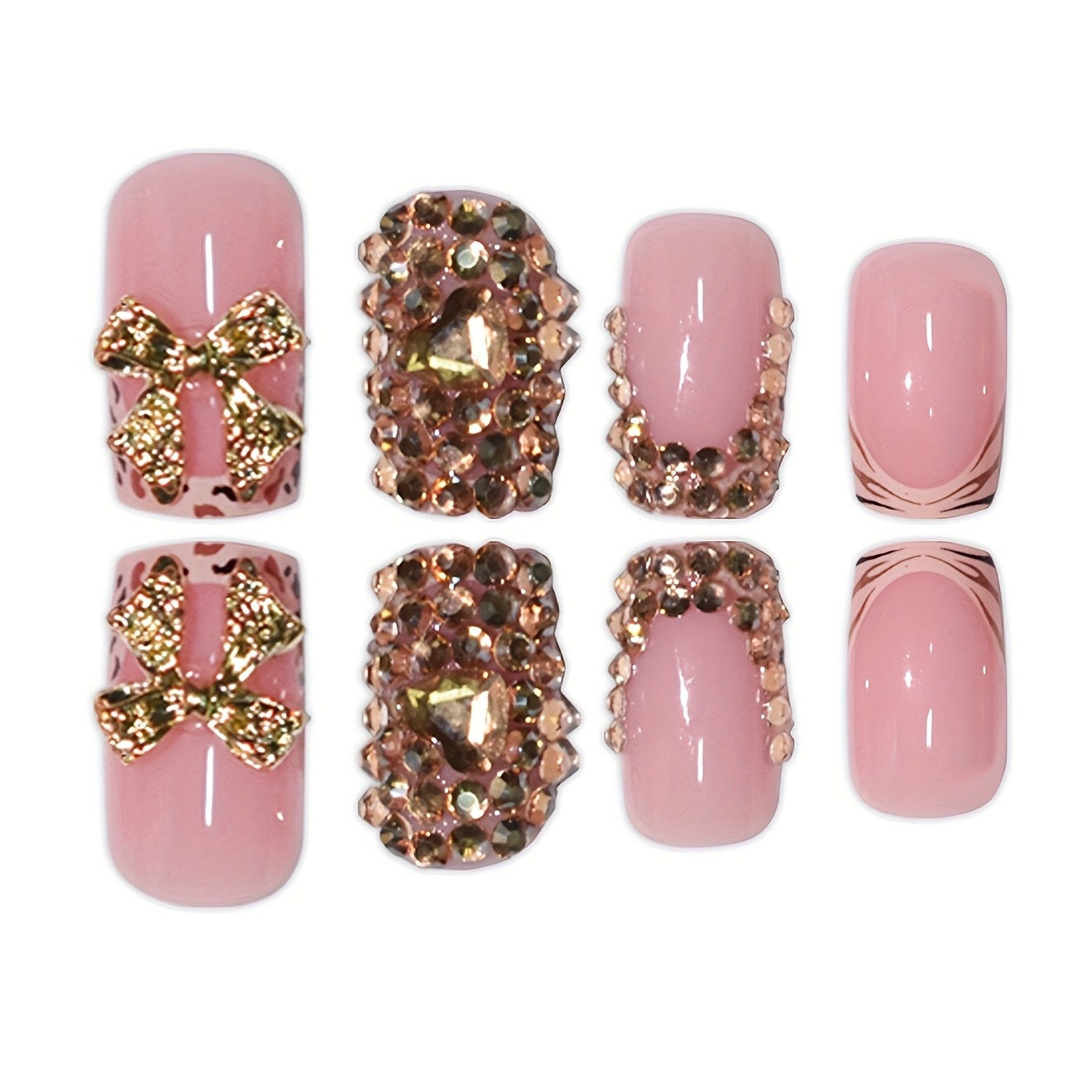 3D Glamouröses Nagelkunstset Brehn