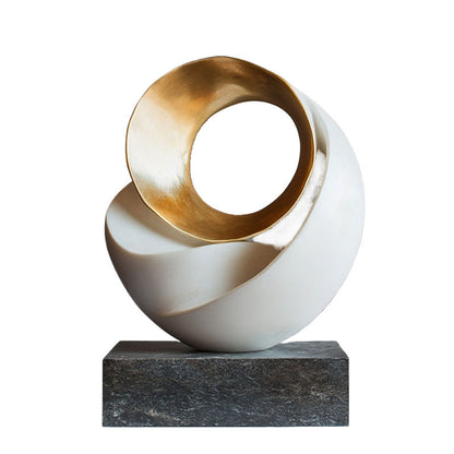 Moderne abstrakte Metalls Skulptur