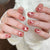 Innovative Herz-Themen Klebe-Nagelkunst Brehn