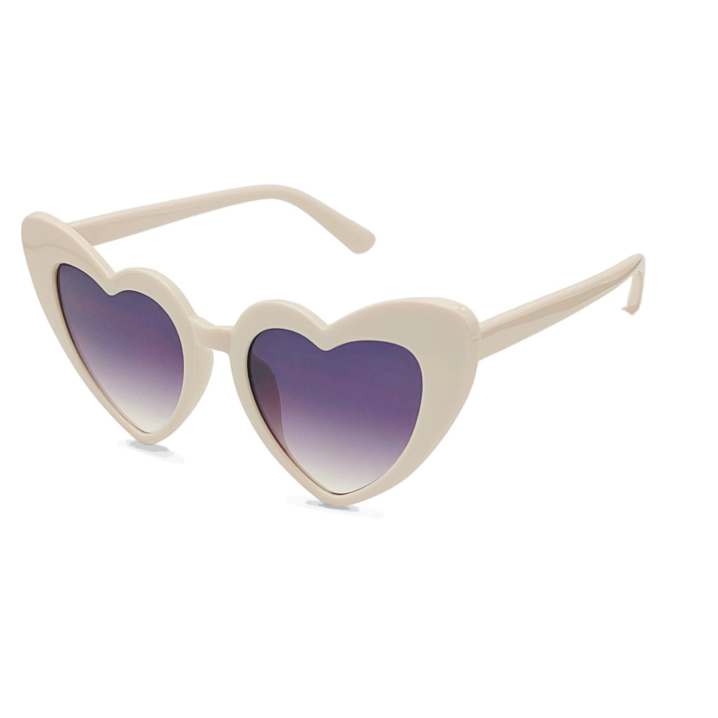 Damen Herzförmige Sonnenbrille mit UV-Schutz und hochwertiger Folienverarbeitung Brehn