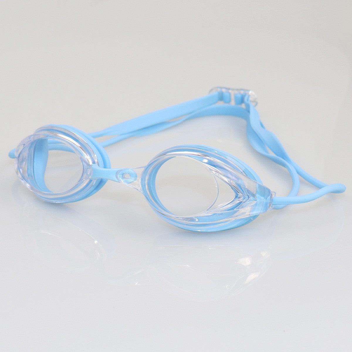 Schwimmbrille mit Verstellbarem Kopfband und Komfortnasenstück Brehn