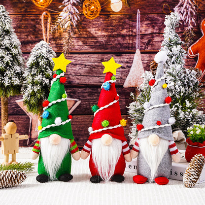 Dekorative Weihnachtsgnom Figur Brehn