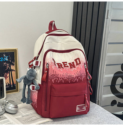 Trendige stilvolle Grafik-Rucksack Brehn