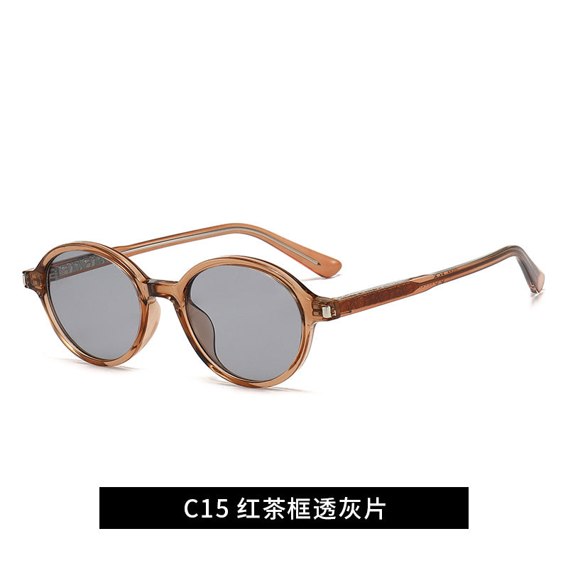 Damen modische Sonnenbrille mit geschwungenem Rahmen Brehn