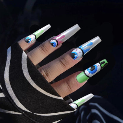 Urlaubs-Themen Press-On Nail Art Brehn