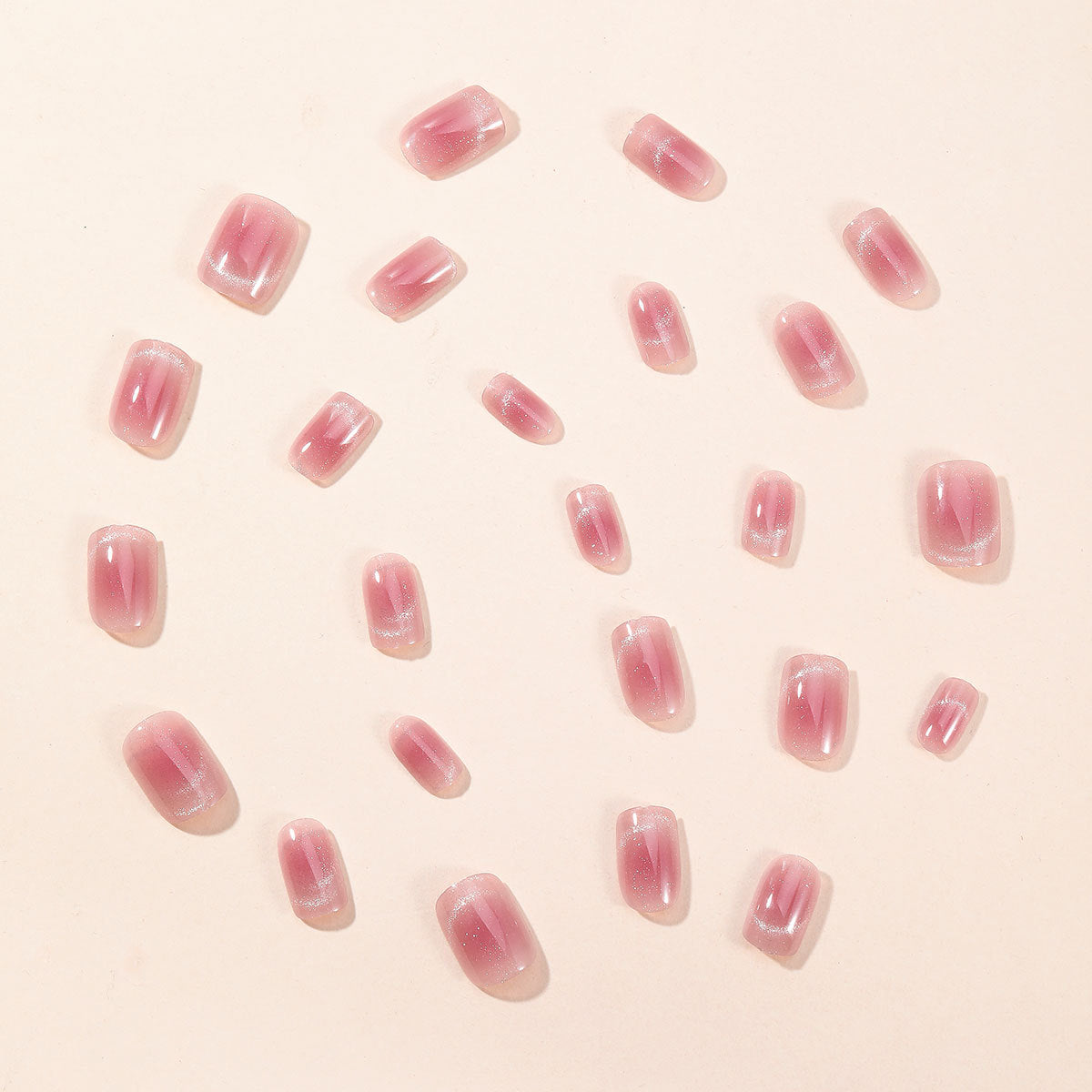 Glitter Ombre Nagelkunst Brehn