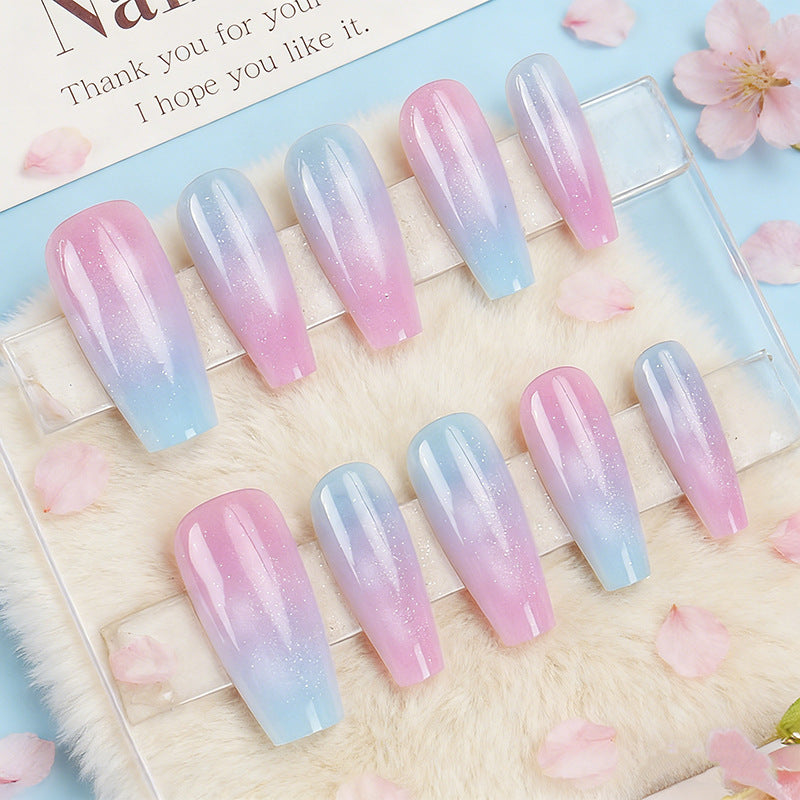 Ombre Effect Press-On Nail Set Brehn