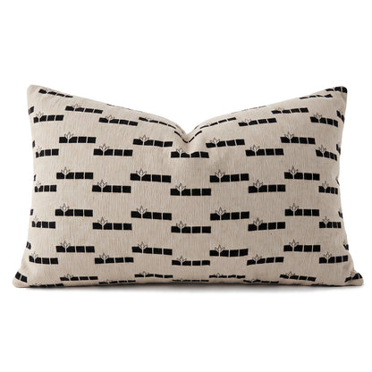 Designer Kissen mit geometrischem Muster