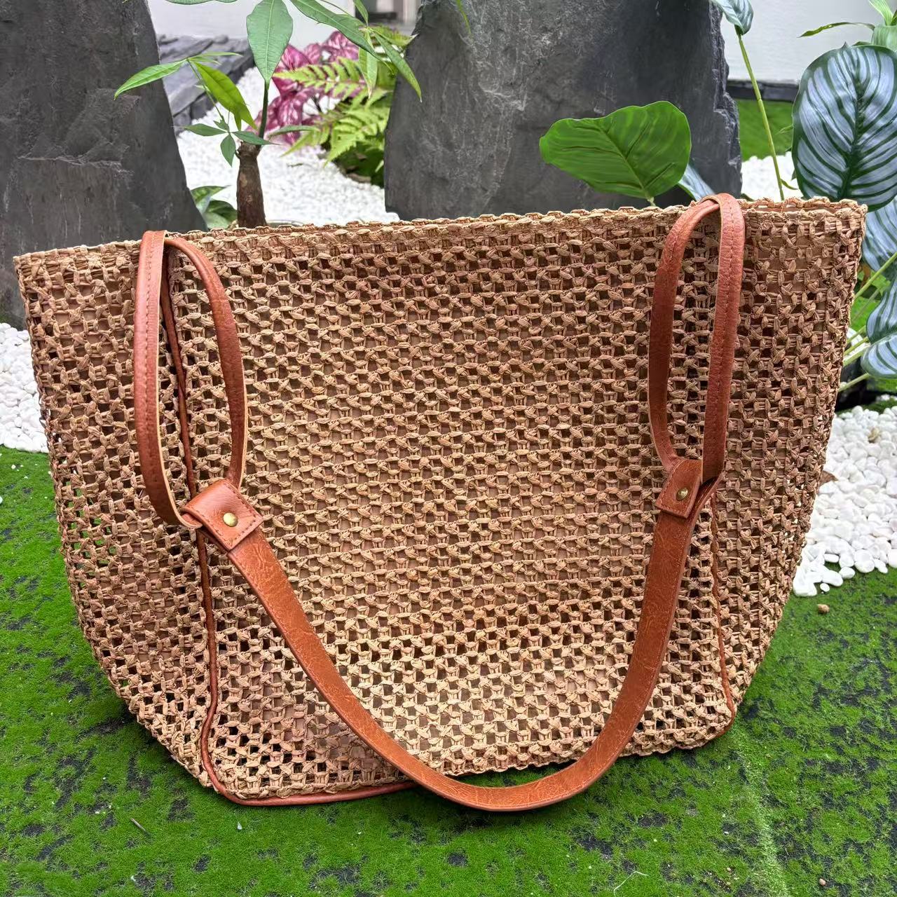 Handgewebte Baumwolltasche Brehn