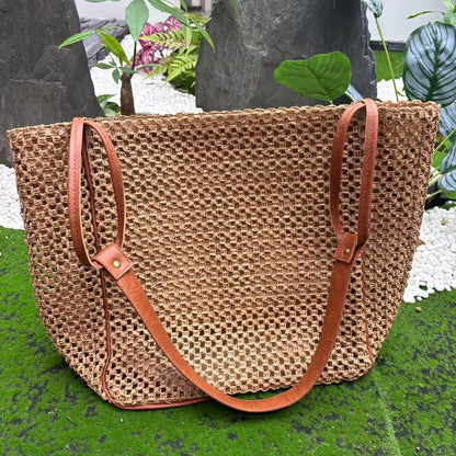Handgewebte Baumwolltasche Brehn