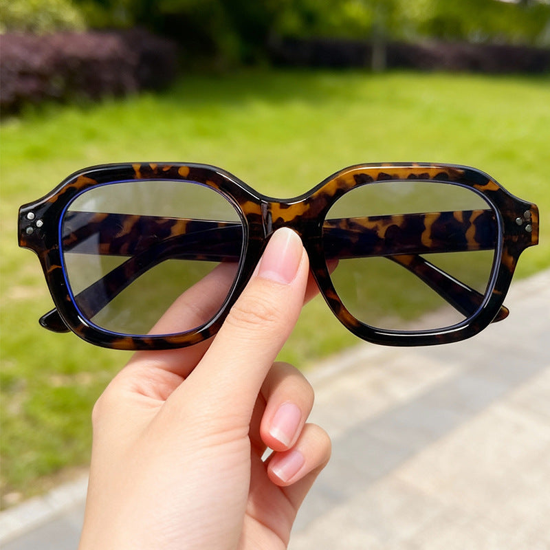 Elegante Übergroße Rechteckige Sonnenbrille Brehn