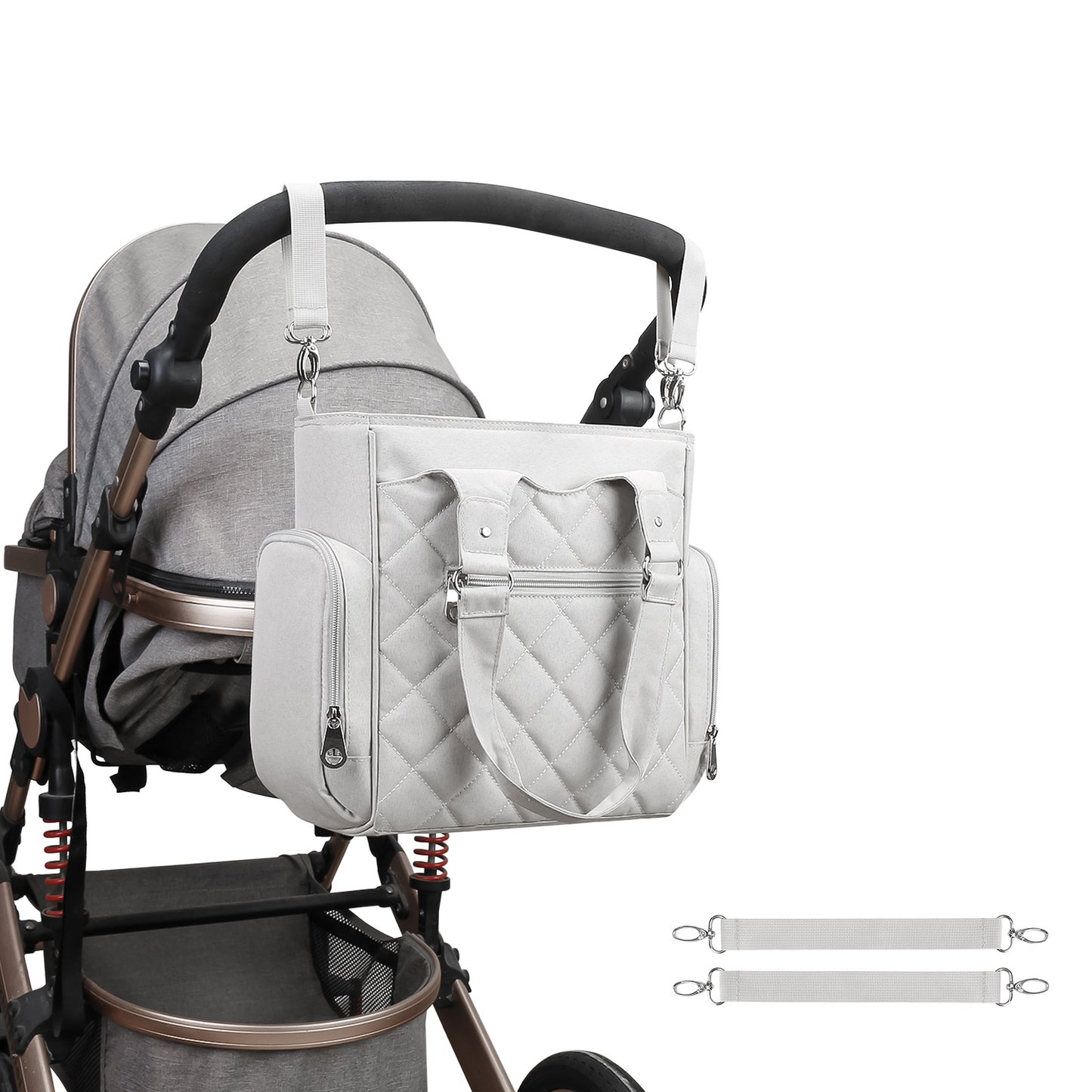 All-In-One Wickeltasche mit Multifunktionalem Zubehör Brehn