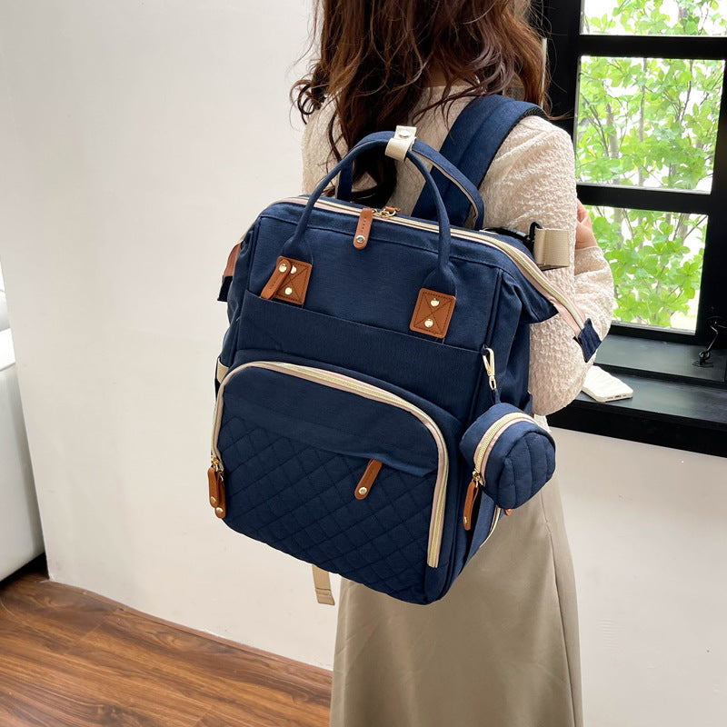 Multi-Taschen Stepp Rucksack Brehn